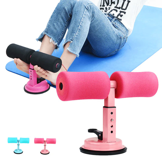 Adjustable Sit up Assistant Bars Abdominal Core Fitness Workout Stand Portable Setup Suction Home Gym Exercise Tools