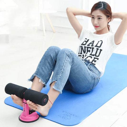Adjustable Sit up Assistant Bars Abdominal Core Fitness Workout Stand Portable Setup Suction Home Gym Exercise Tools