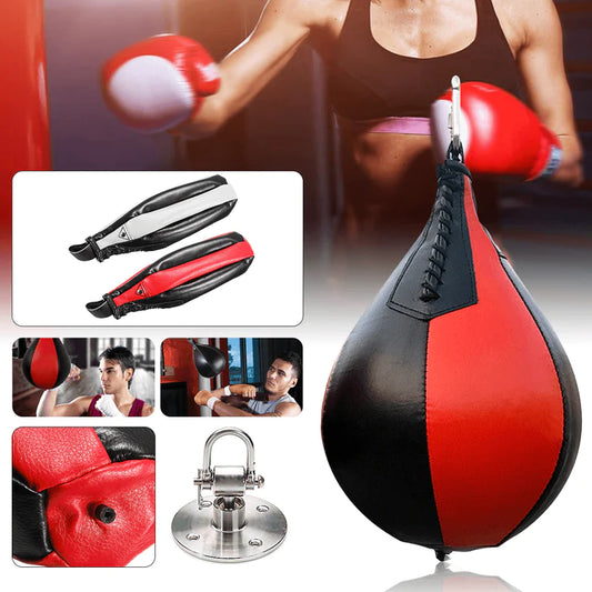 PU Punching Bag Speed Boxing Ball Toy Stress Relief Adult Sports Fitness Muscle Training Ball