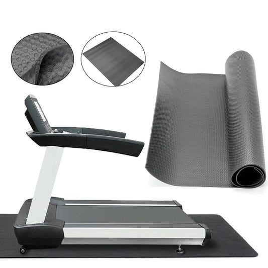 85X60Cm Multifunction Exercise Mat Gym Fitness Equipment Treadmill Bike Protect Floor Mat Running Machine Shock Absorbing Pad Yoga Mat