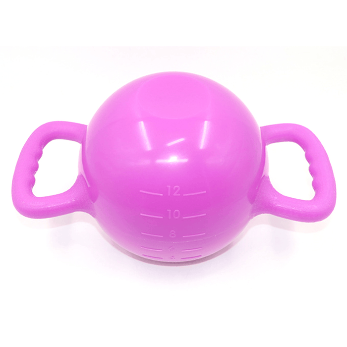 0-12LB Water Kettlebell Adjustable Dumbbell Double Handles Pilates Body Shaping Equipment Strength Training Yoga Fitness