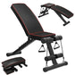 Adjustable Folding Sit up Benches Abdominal Muscle Training Machine Utility Home Gym Fitness Equipment