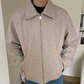 RT No. 3402 WOOLEN ZIP-UP COLLAR JK