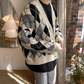 RT No. 1141 DIAMOND CARDIGAN