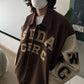 RT No. 5449 LETTERED PATCHED COLLAR VARSITY JK