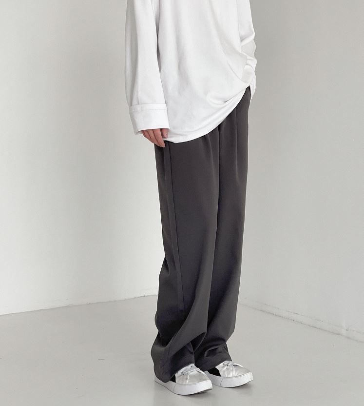 RT No. 5127 DRAPE STRAIGHT PANTS