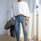 RT No. 1514 HALF SLEEVE OVERSIZE SHIRT