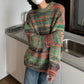 RT No. 5441 KNITTED COLORED ROUND NECK SWEATER