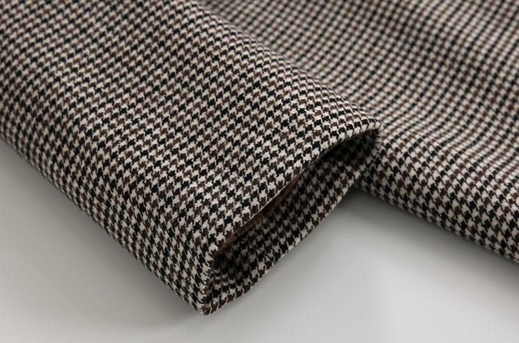 RT No. 1262 CHECKERED WOOLEN COAT