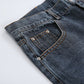 RT No. 1161 SPLIT STRAIGHT DENIM JEANS