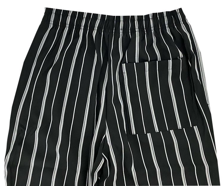 RT No. 5019 STRIPED STRAIGHT WIDE PANTS