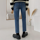 RT No. 4088 DARK BLUE SLIM STRAIGHT DENIM JEANS