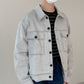 RT No. 5174 LIGHT GRAY STITCHED DENIM JK