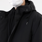 No. 3565 BLACK LONG HOODED JK