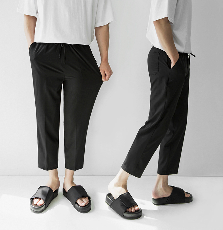 RT No. 1762 WIDE STRAIGHT ANKLE PANTS