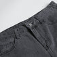 RT No. 4407 STRAIGHT WIDE GRAY JEANS