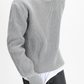 RT No. 3407 KNITTED ROUND NECK SWEATER