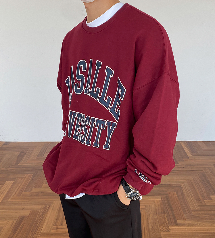 RT No. 3130 LETTERED LONGSLEEVE SWEATER