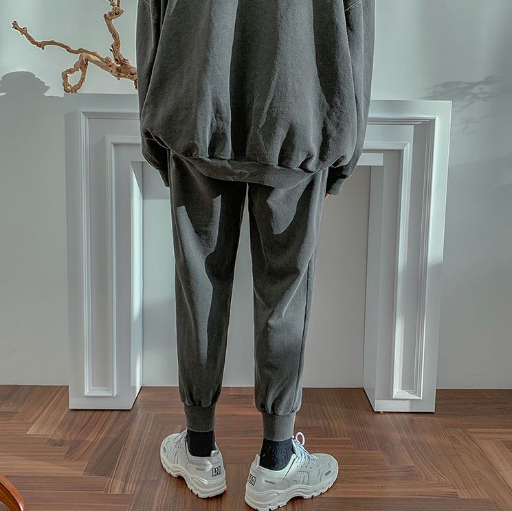 RT No. 5046 GRAY WASHED SWEATER & SWEATPANTS (TWO PIECE)