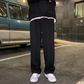 RT No. 2551 WIDE STRAIGHT SWEATPANTS