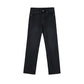 RT No. 3155 WASHED BLACK WIDE STRAIGHT PANTS