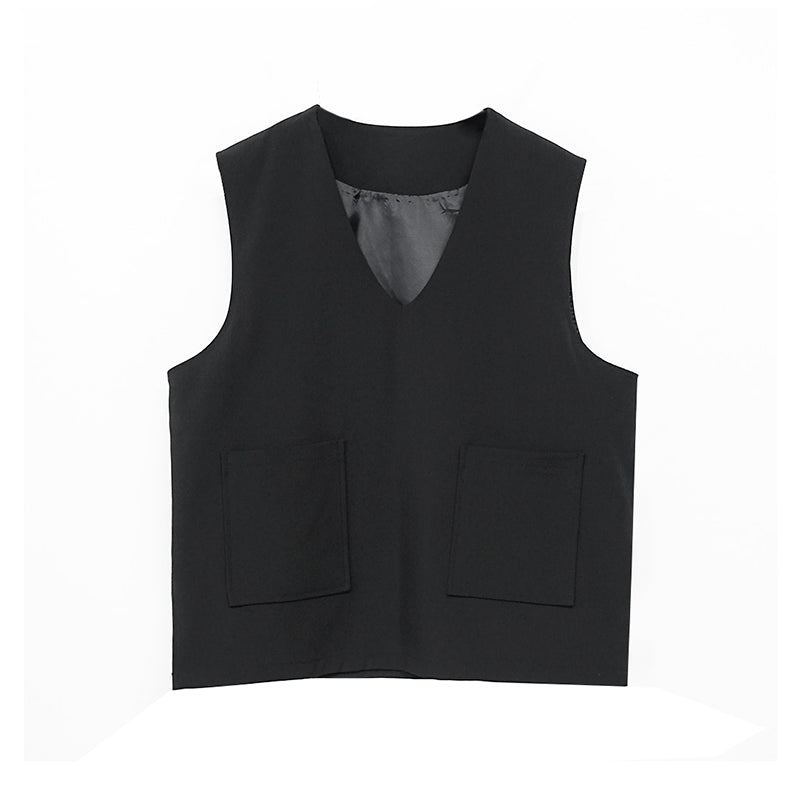 RT No. 1365 V NECK SLEEVELESS SHIRT