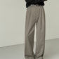 RT No. 5127 DRAPE STRAIGHT PANTS