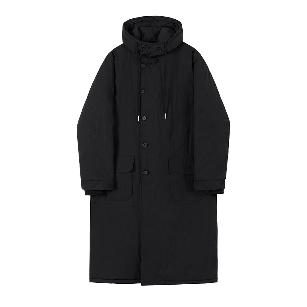 No. 3565 BLACK LONG HOODED JK