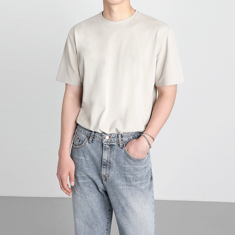 RT No. 4363 BASIC COTTON SHORT SLEEVE SHIRT