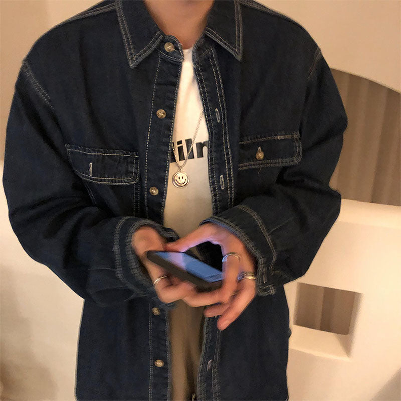 RT No. 2509 BLUE DENIM SHIRT