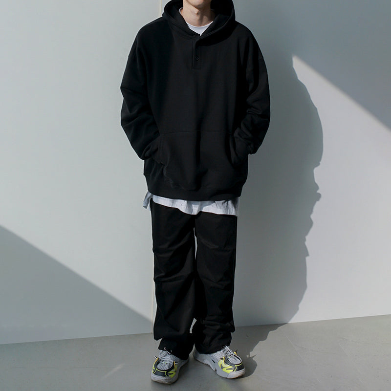 RT No. 4408 BASIC BLACK HOODIE