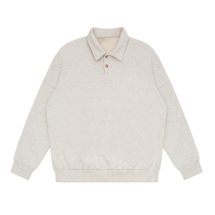 RT No. 1450 BUTTON COLLAR SWEATER