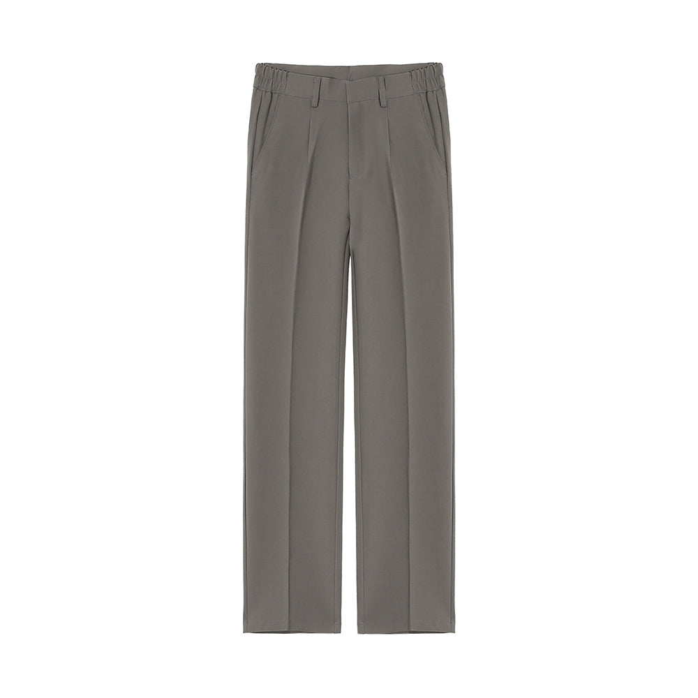 RT No. 5412 DRAPE WIDE STRAIGHT PANTS