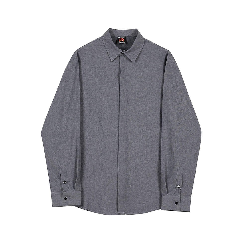 RT No. 3020 GRAY COLLAR SHIRT