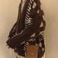 RT No. 3388 OVERSIZE BROWN KNITTED CARDIGAN