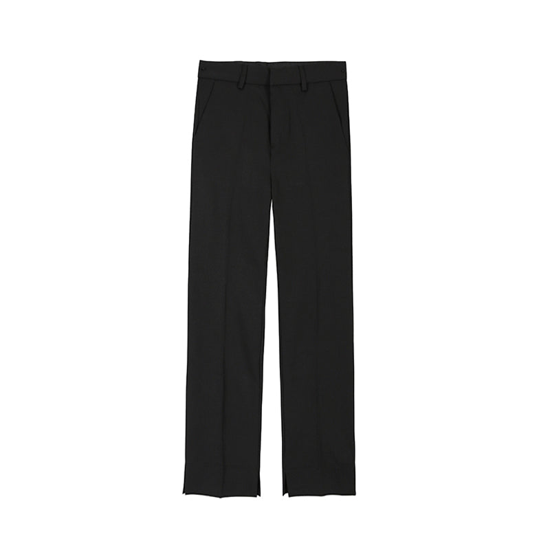 RT No. 1093 SPLIT WIDE STRAIGHT PANTS