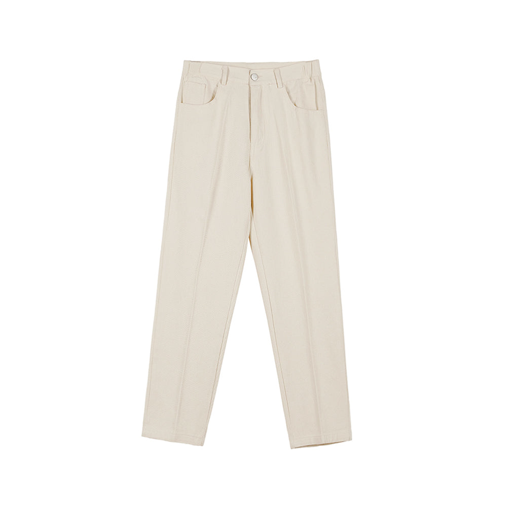 RT No. 3467 DARK CREAM STRAIGHT JEANS