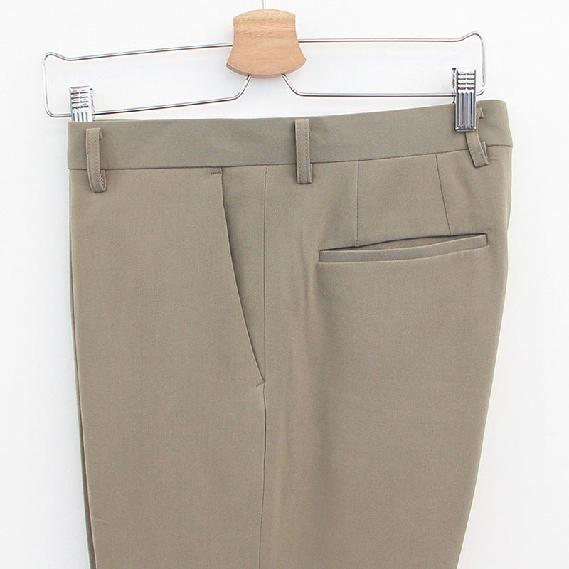 RT No. 4455 STRAIGHT WIDE DRAPE SUIT PANTS