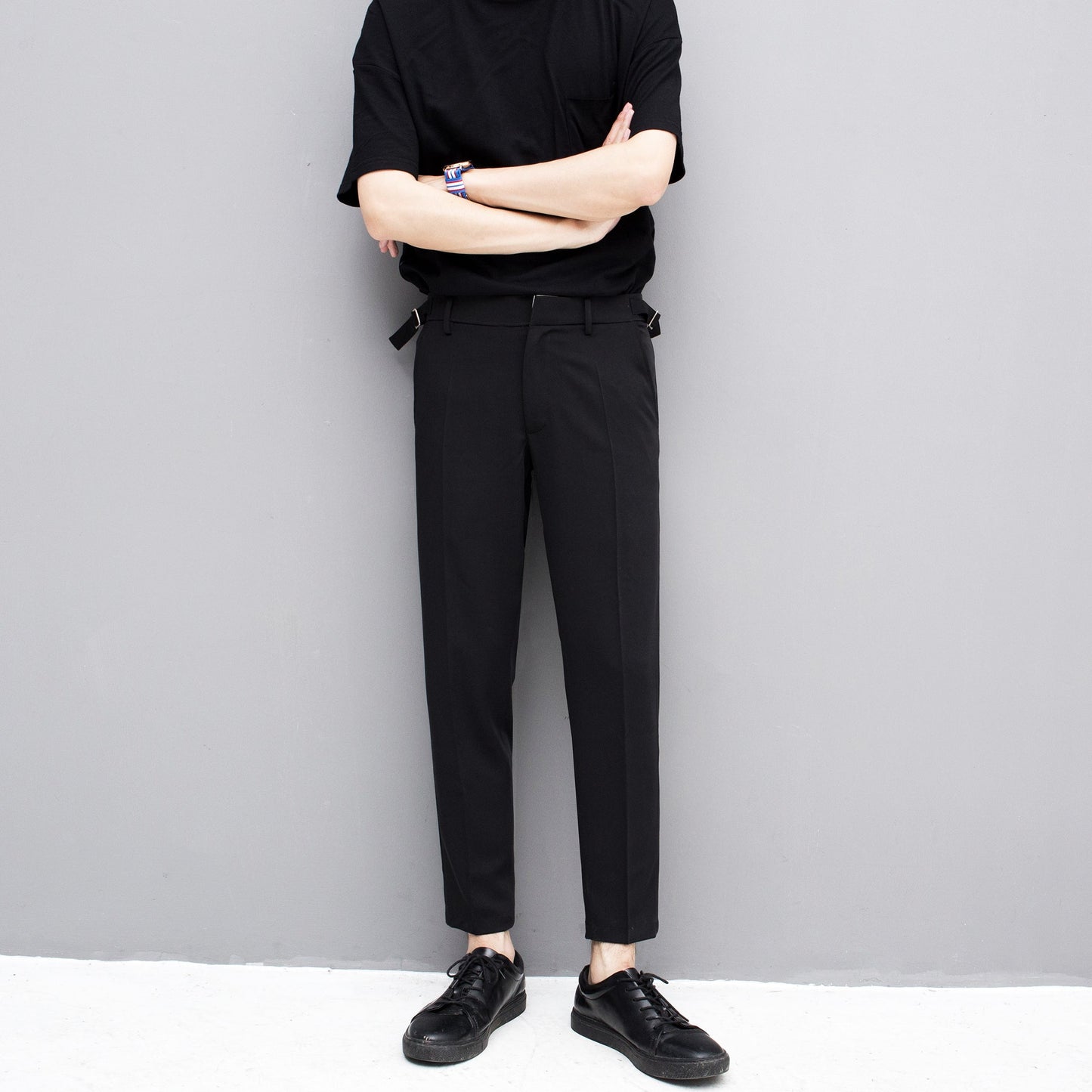 RT No. 4106 SLIM STRAIGHT PANTS