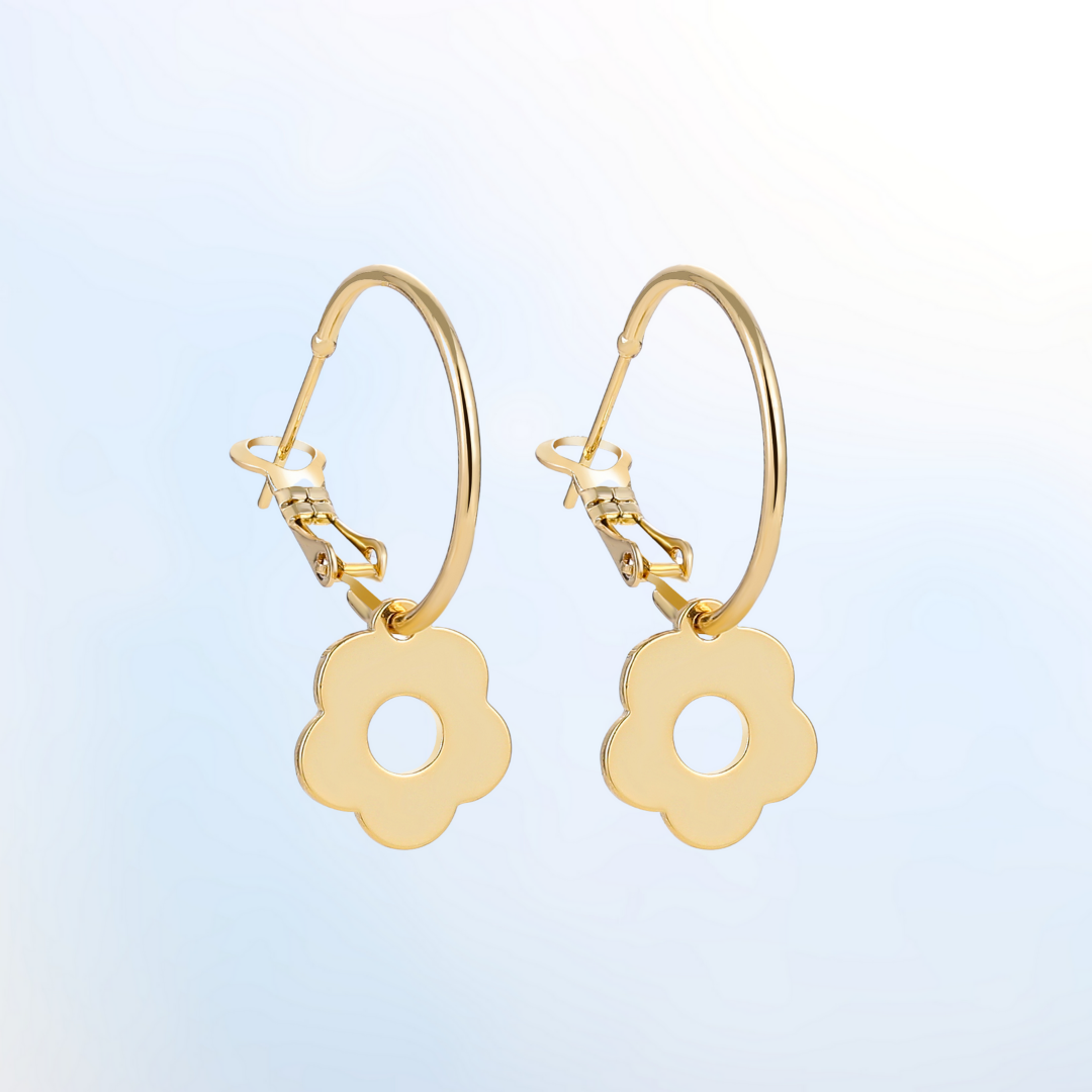 Lovely Flower Earrings